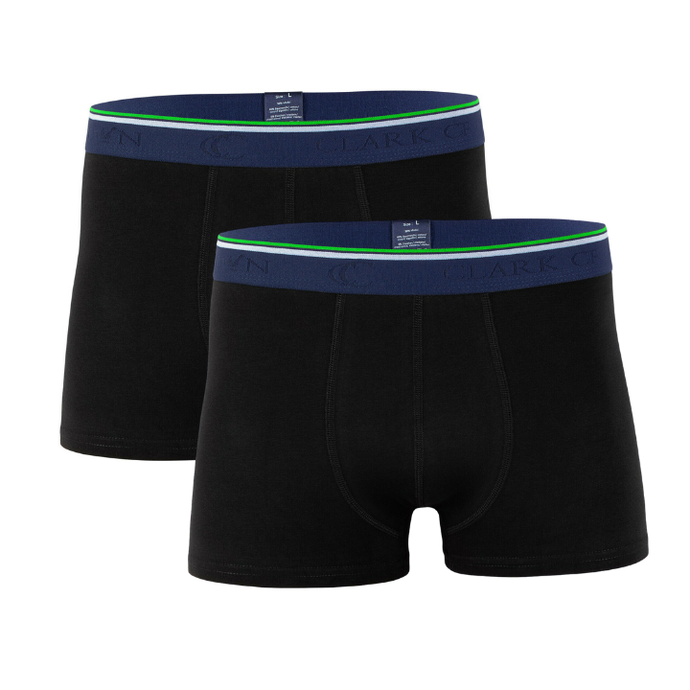 2 Pack of Men Bamboo Boxer Shorts with Cotton Fiber - cottonpremierr